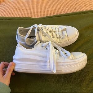 White Converse Move